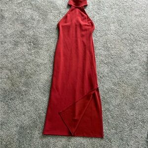 G/FORE Asymmetrical Red Dress